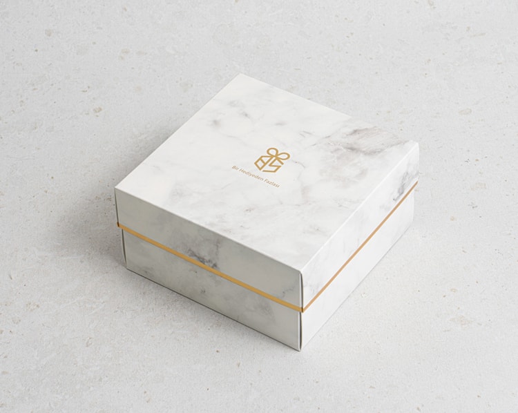 Square Marble White