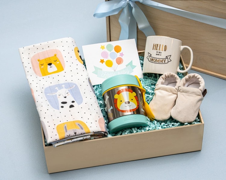 Animals Erkek Bebek Hediye Kutusu