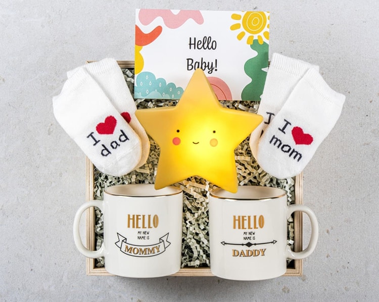 Dad & Mom Bebek Hediye Kutusu