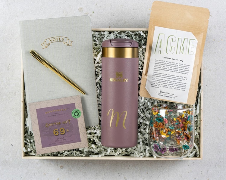 Purple & Mint Hediye Kutusu
