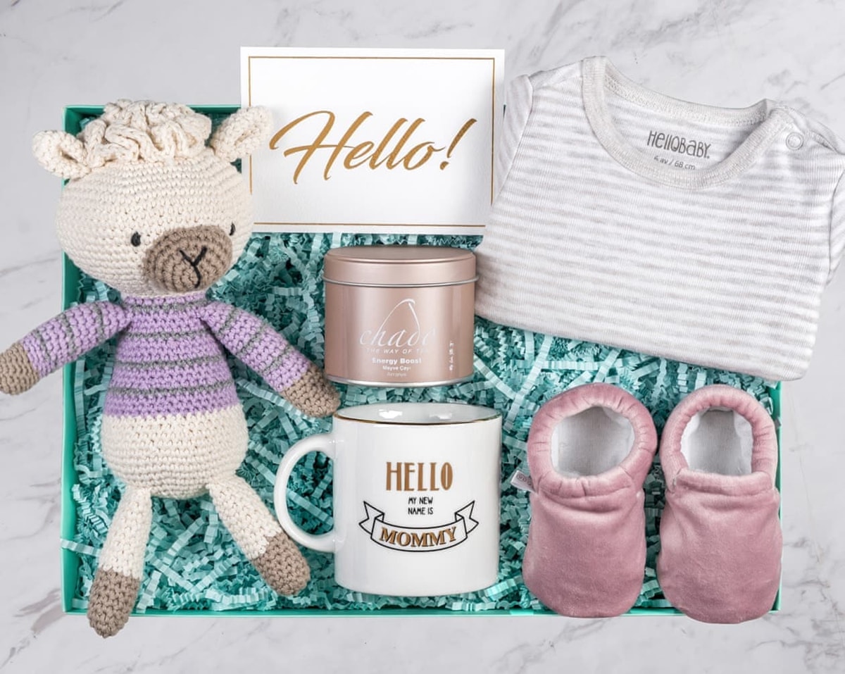 Sevimli Lama Kız Bebek Hediye Kutusu BendenSana