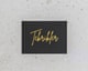 Dark Gold Tebrikler Hediye Kutusu