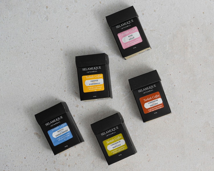 Gold Tarçın Kahve Hediye Kutusu