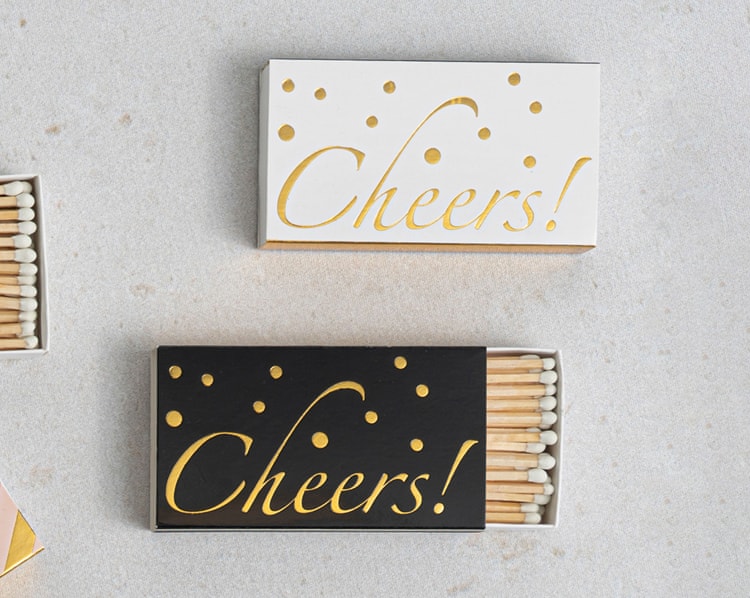 Silver & Gold Cheers Hediye Kutusu